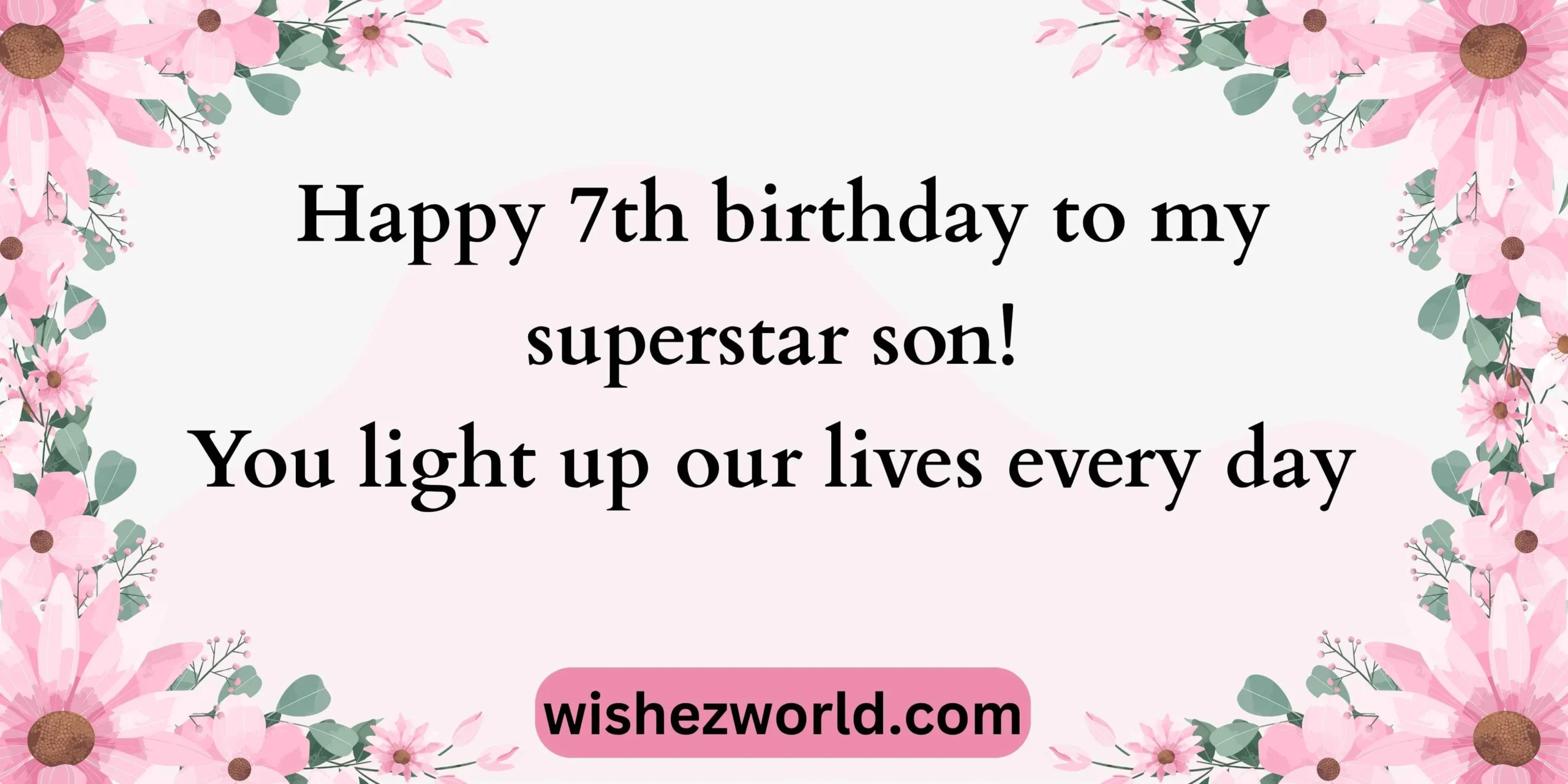 7th Birthday Wishes