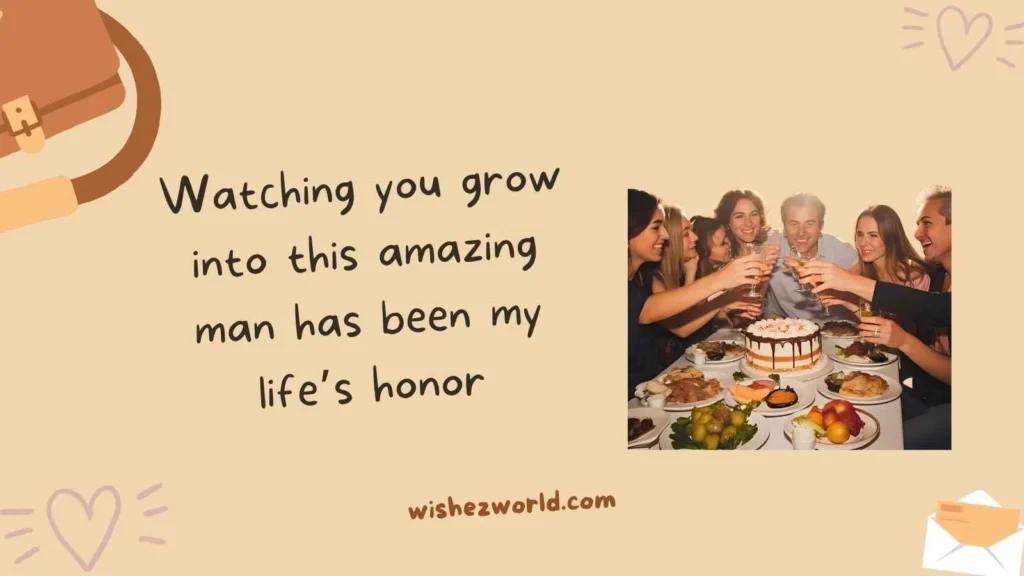 Emotional 40th Birthday for Husband
