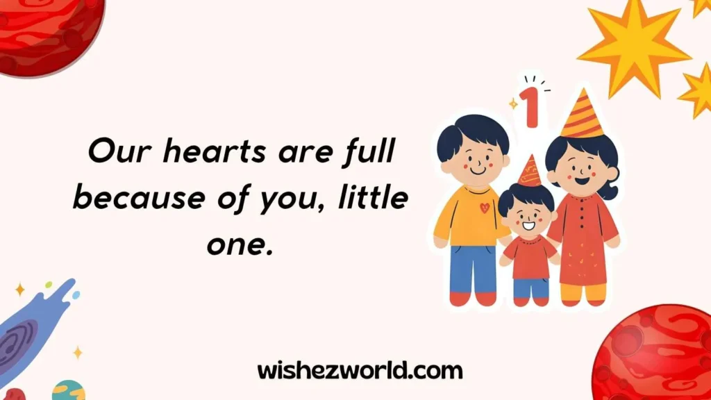 First Birthday Wishes from Parents
