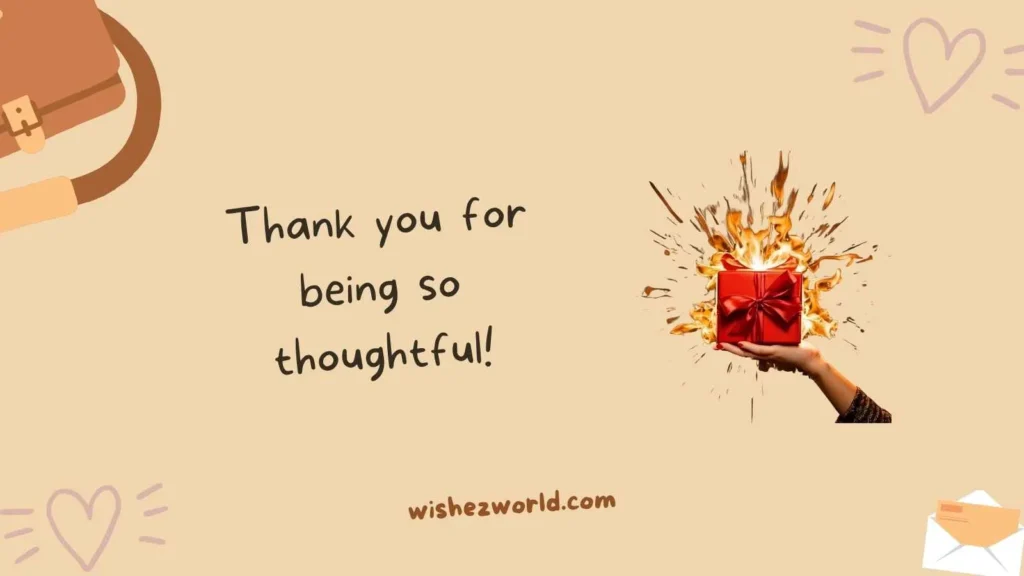 General Thank You Gift Return