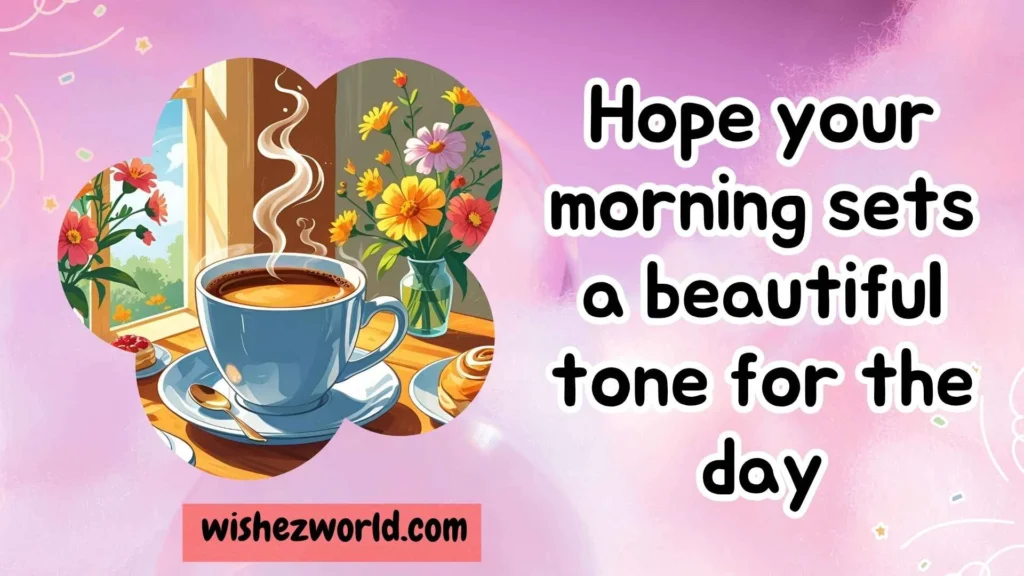Good Morning Wishes to Start the Day Right