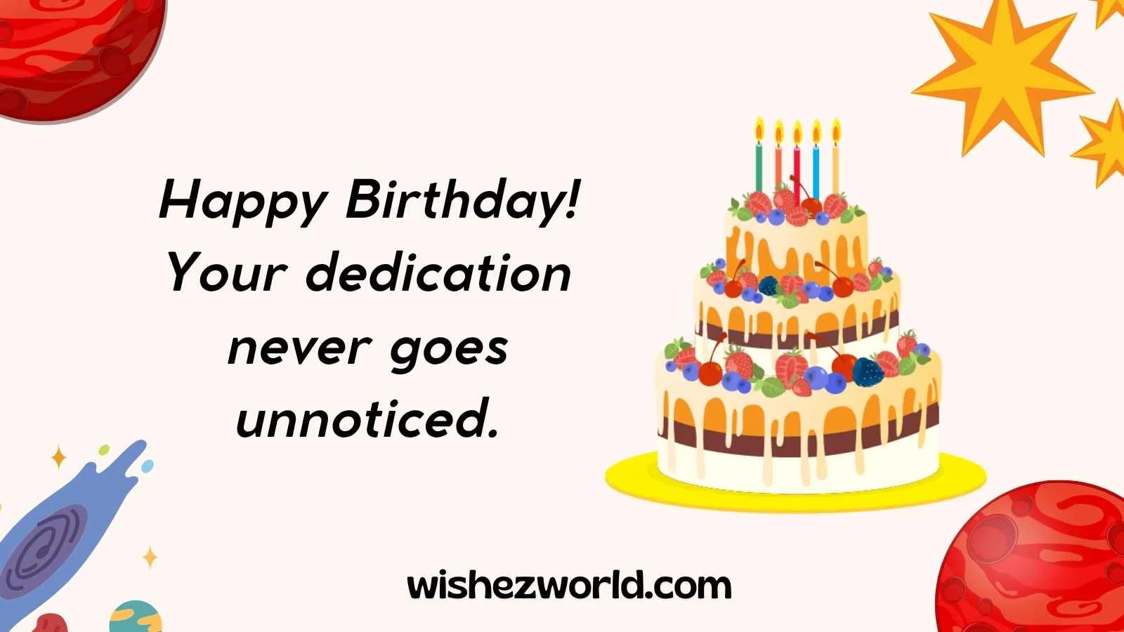 Happy Birthday Wishes for Coworker