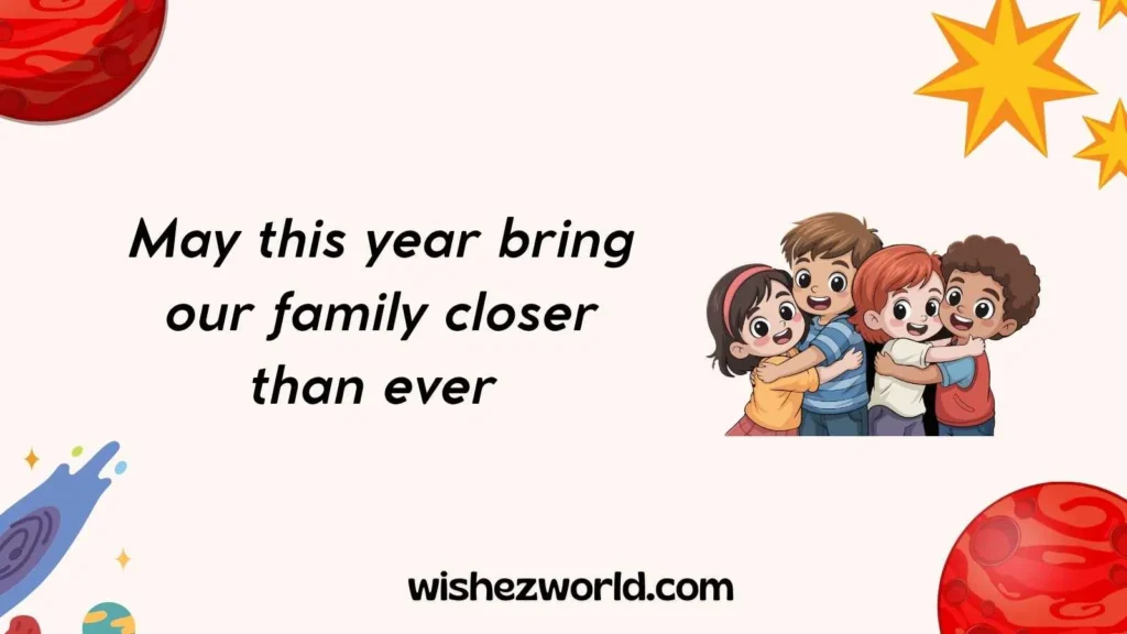 Happy New Year Wishes for Family