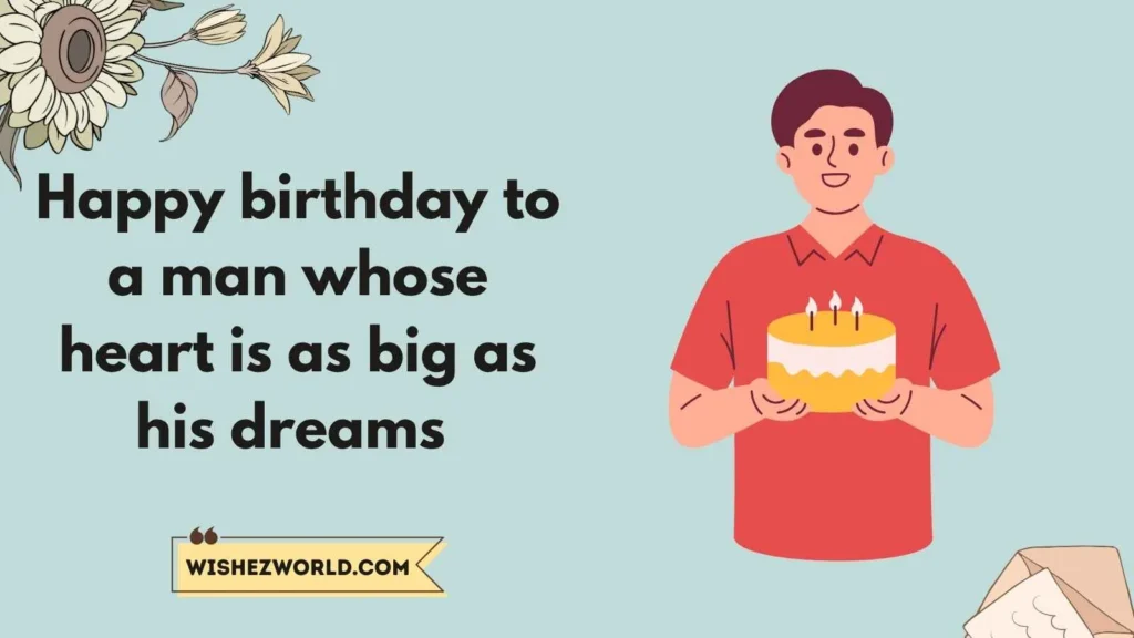 Heartfelt Birthday Wishes for a Man