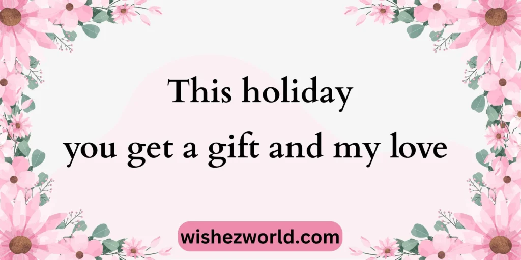Holiday Gift Wishes for Friends