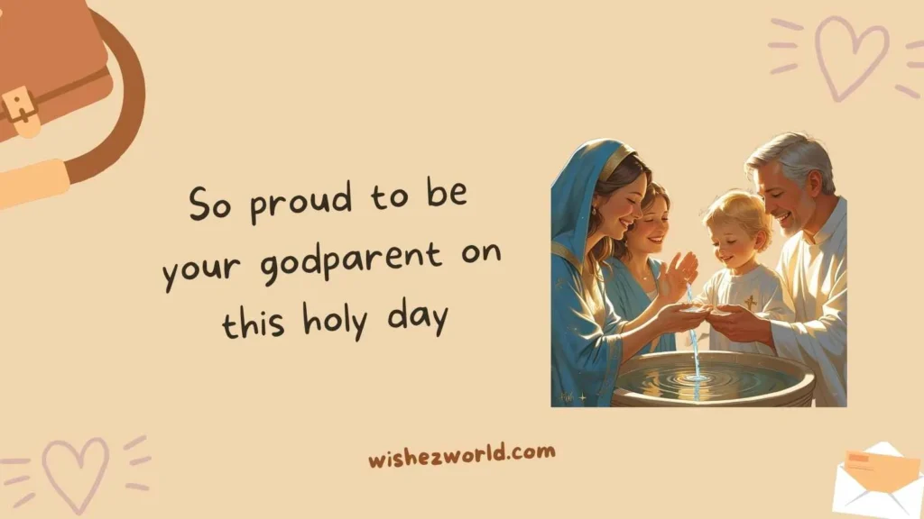 Real Baptism Wishes from Godparents