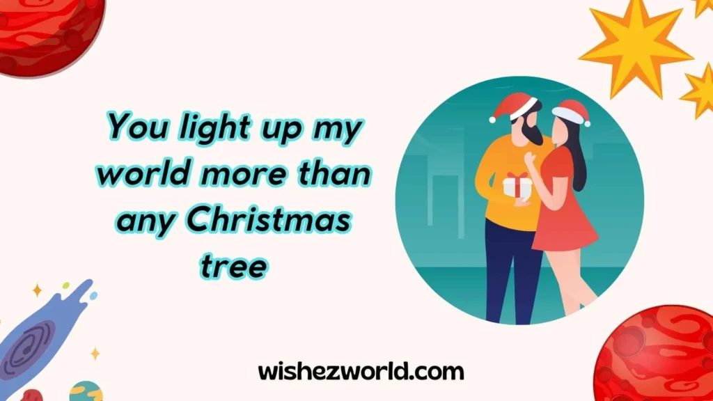 Romantic Christmas and New Year Wishes