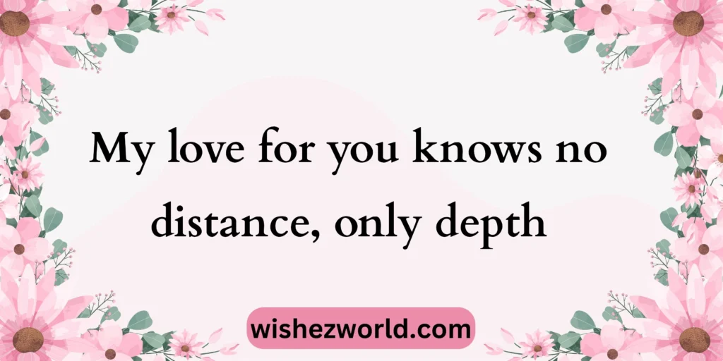 Romantic Wishes Across Distances