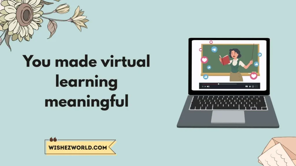 Thank You Notes for Online Teachers 