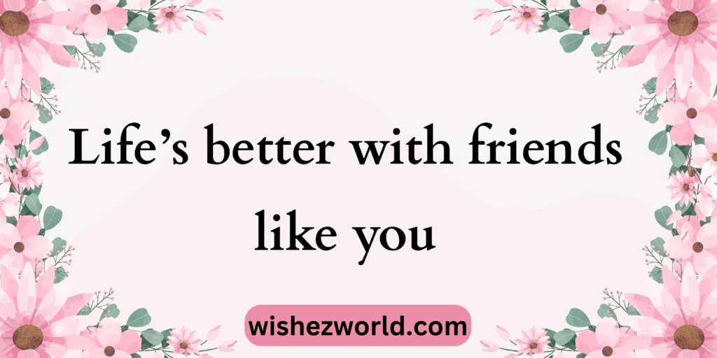 Thank You Wishes for Friends