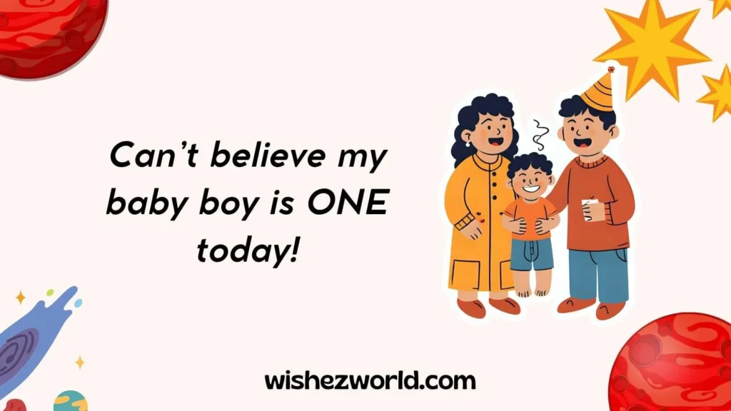 Unique First Birthday Caption