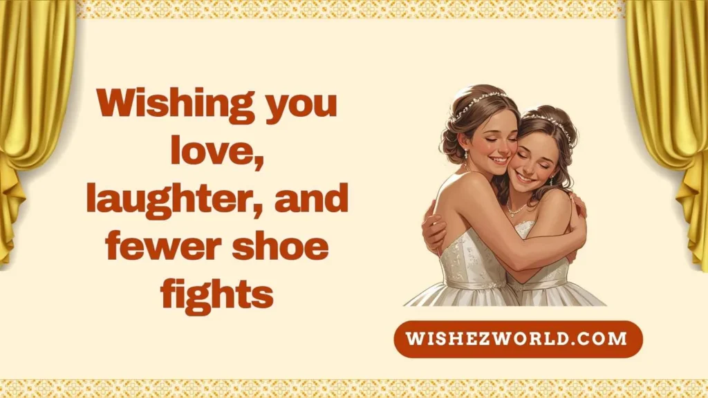 Wedding Wishes for Sister