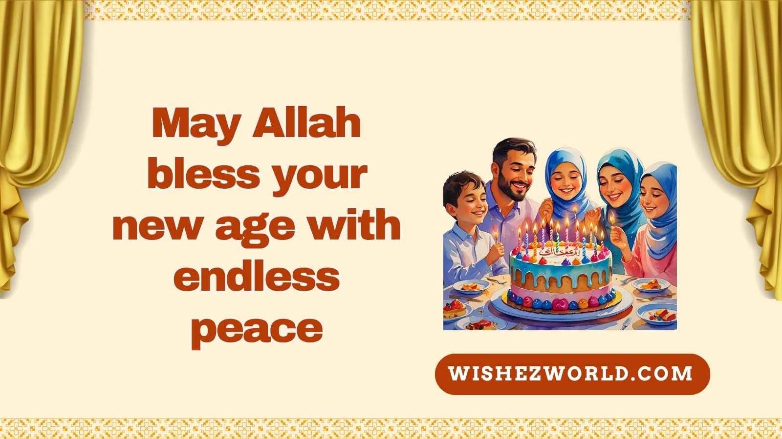 Muslim Birthday Wishes