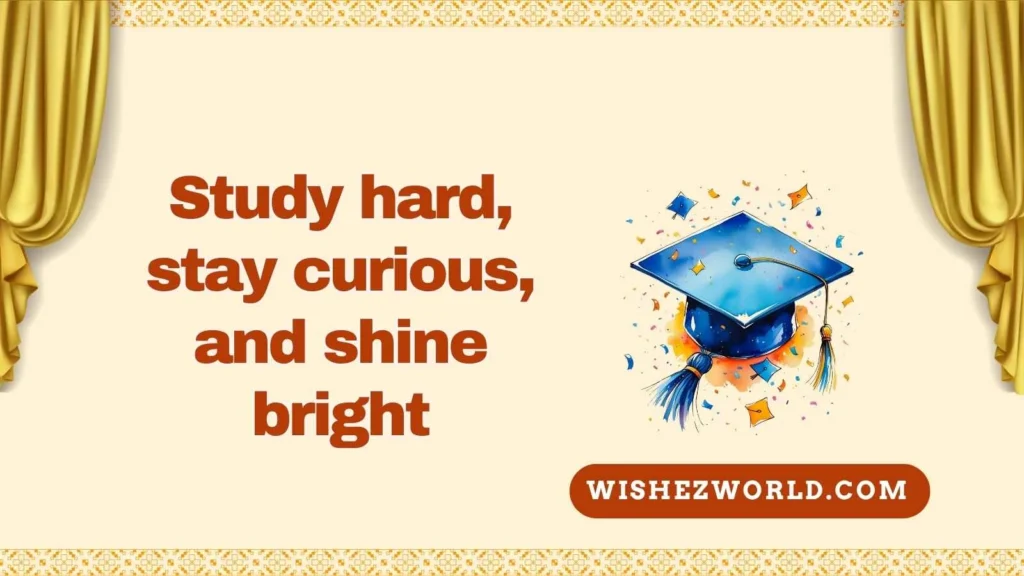 Academic Future Endeavors Wishes