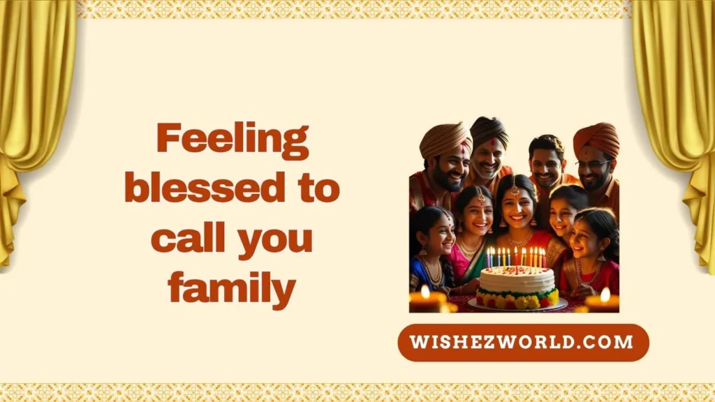 Birthday Wishes from Family