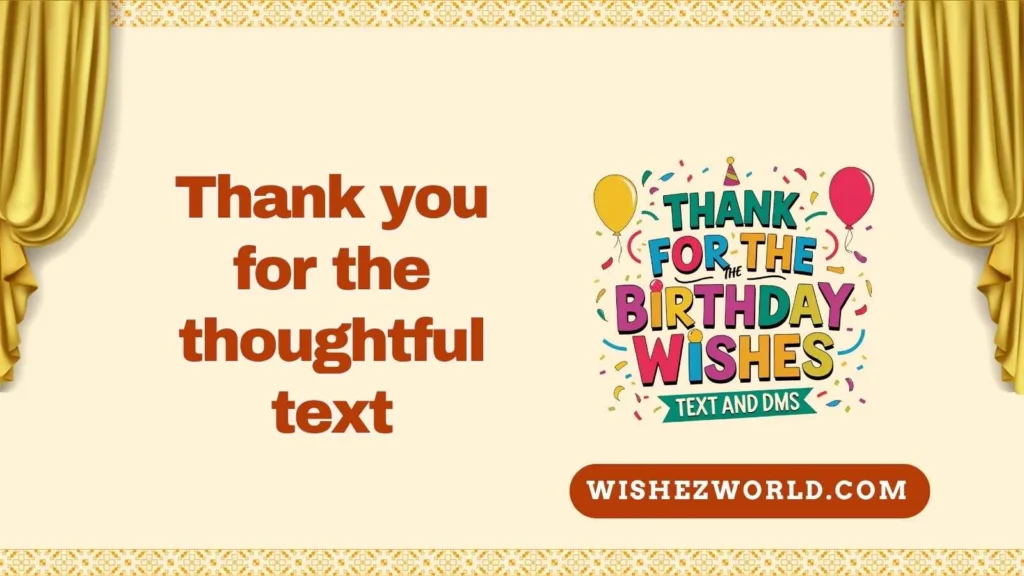 Birthday Wishes in Texts/DMs