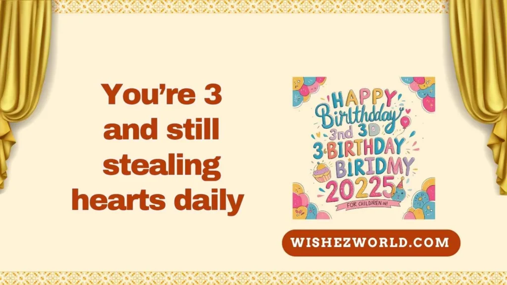 Funny 3rd Birthday Quotes