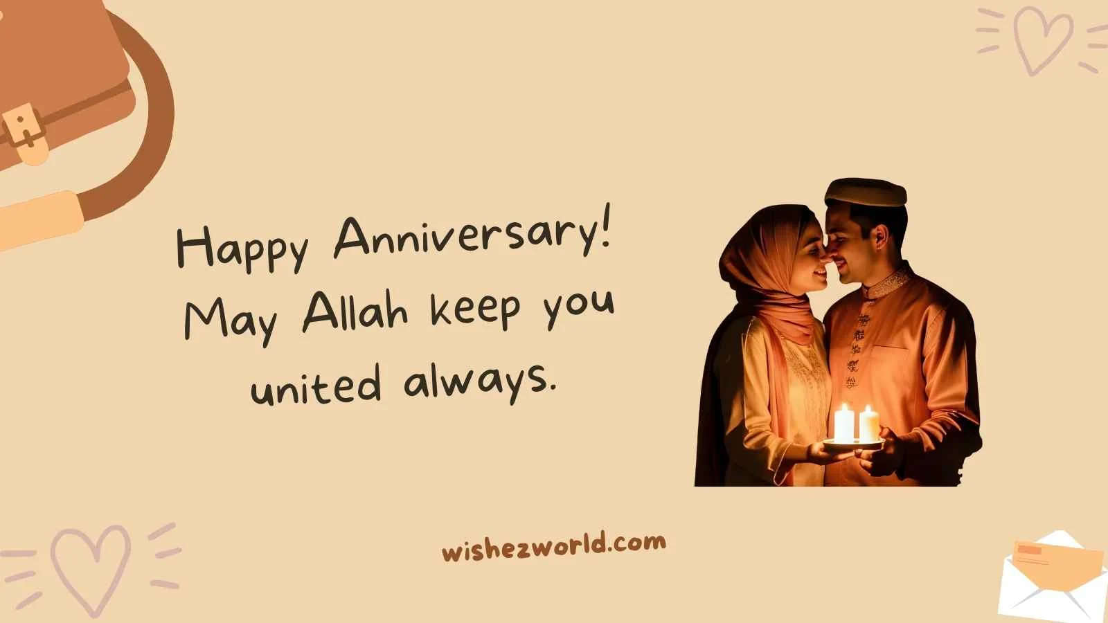 Happy Anniversary Islamic Wishes