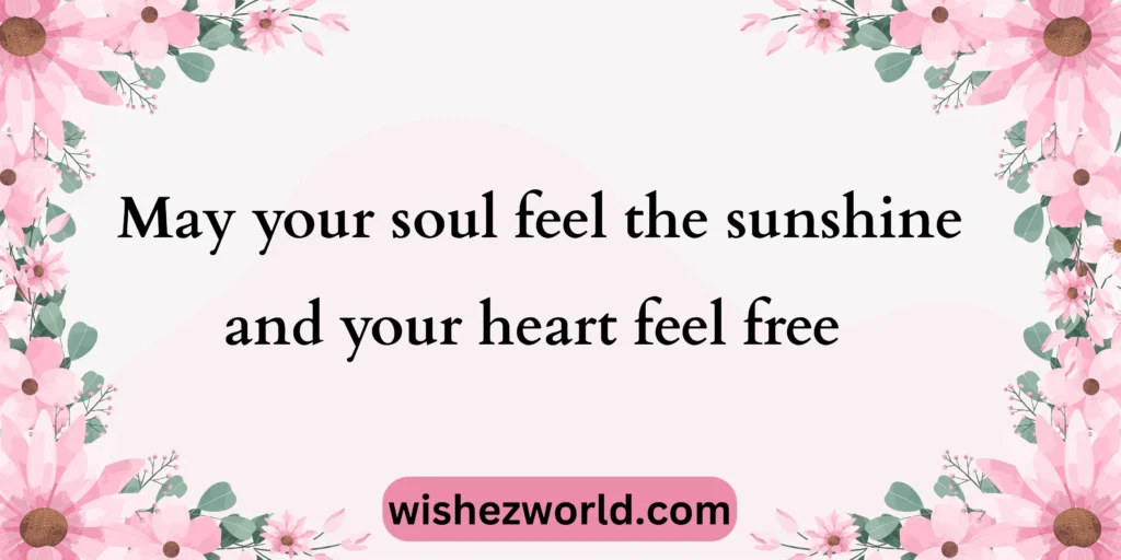 Positive Sunny Saturday Blessings