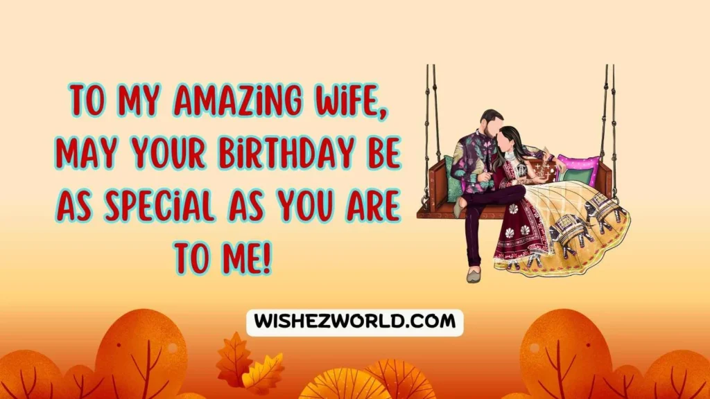 Simple Birthday Wishes for Wife