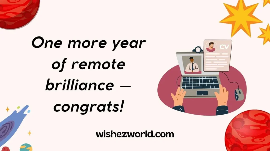 Work Anniversary Wishes