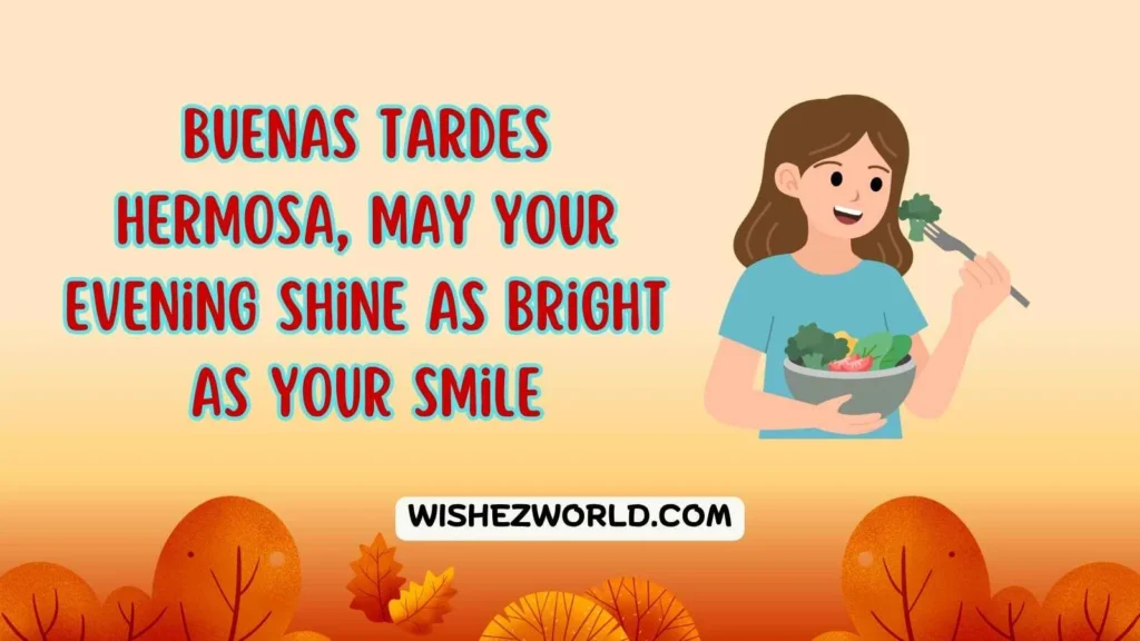 Good evening in Spanish to a Woman