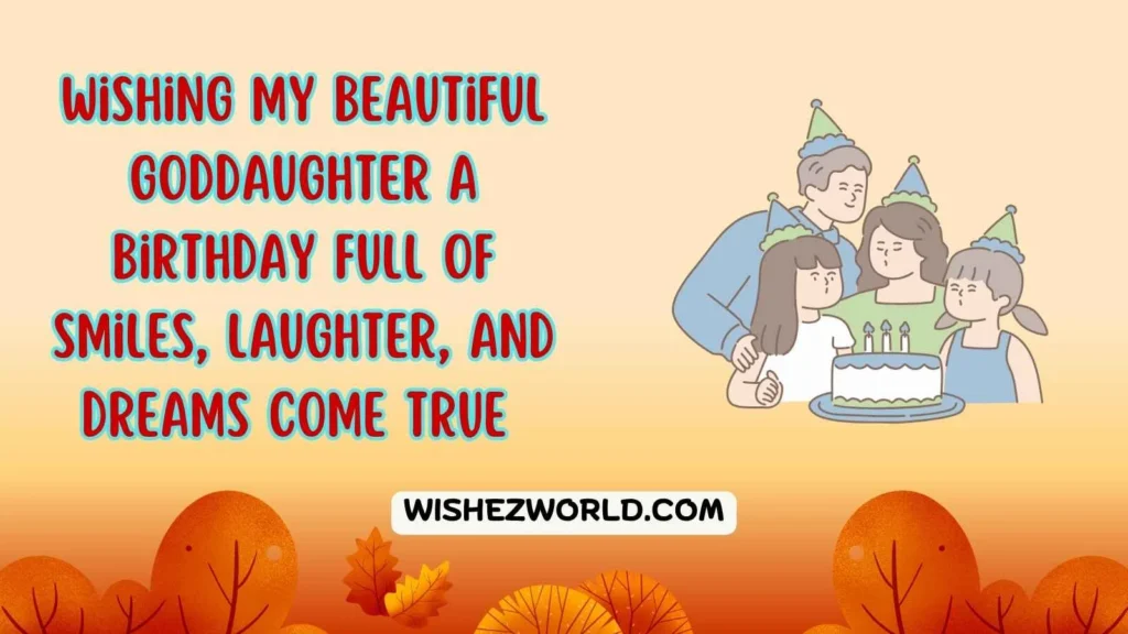 Heart Touching Birthday Wishes for your Goddaughter