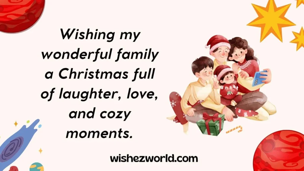 Merry Christmas Wishes for Family