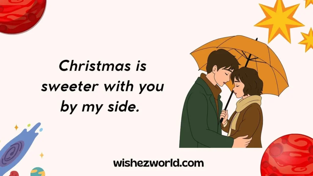 Romantic Merry Christmas Wishes