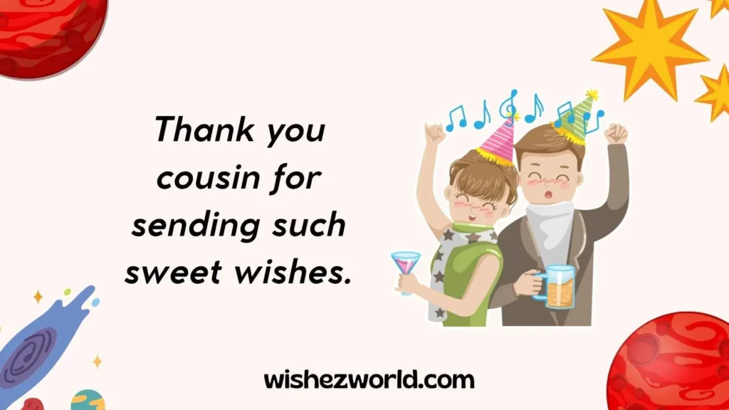 Thank You Messages for Cousins
