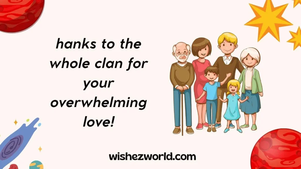 Thank You Messages for Joint Family